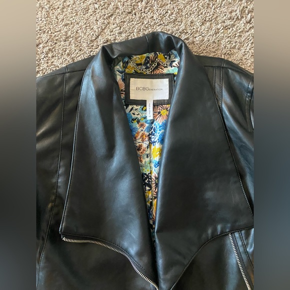 BCBG Generation Faux Leather Jacket - Picture 2 of 3